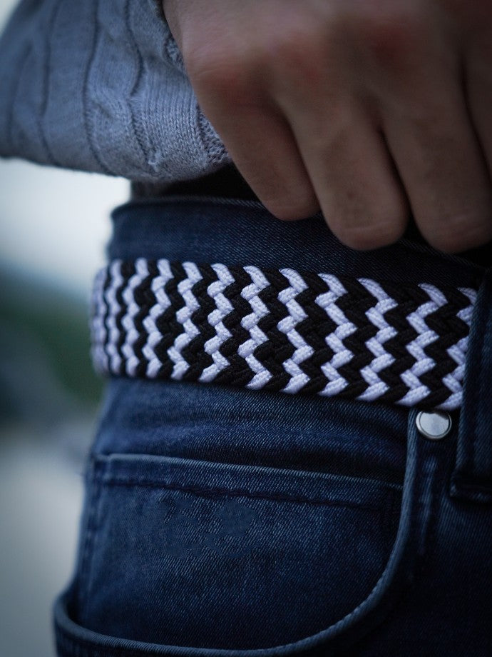 BRAIDED STRETCH BELT