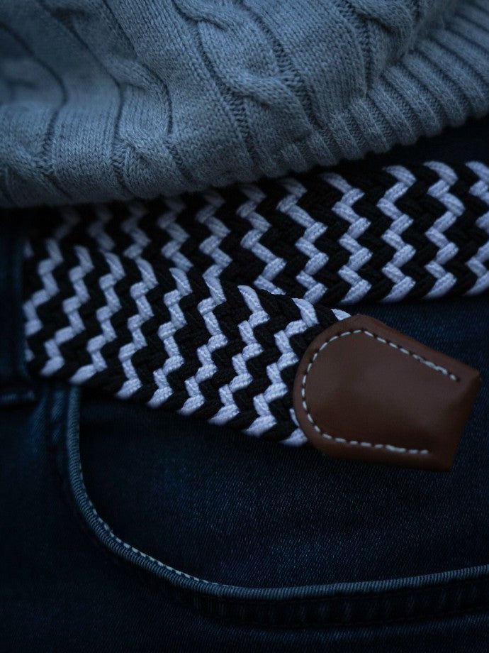 BRAIDED STRETCH BELT