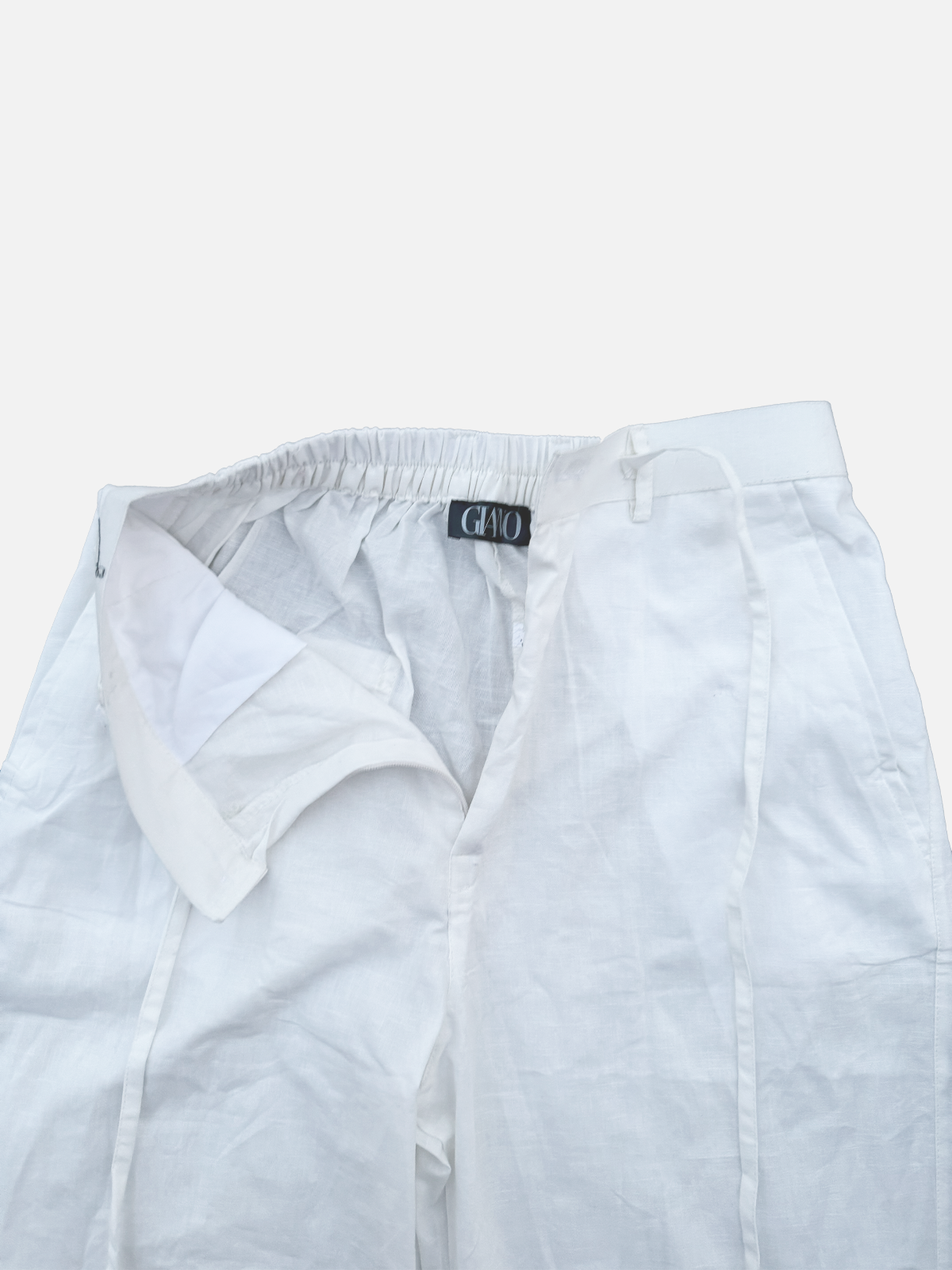 RELAXED LINEN PANTS