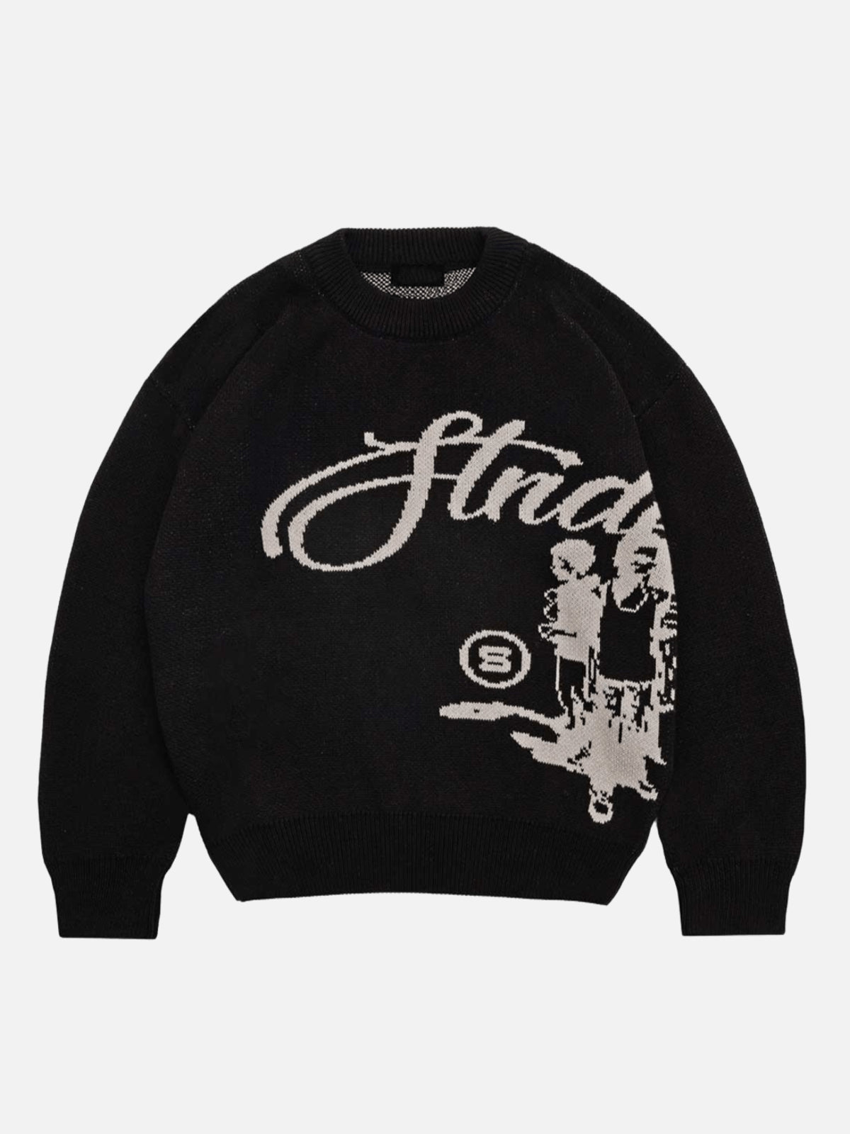 STRIDE KNIT SWEATER
