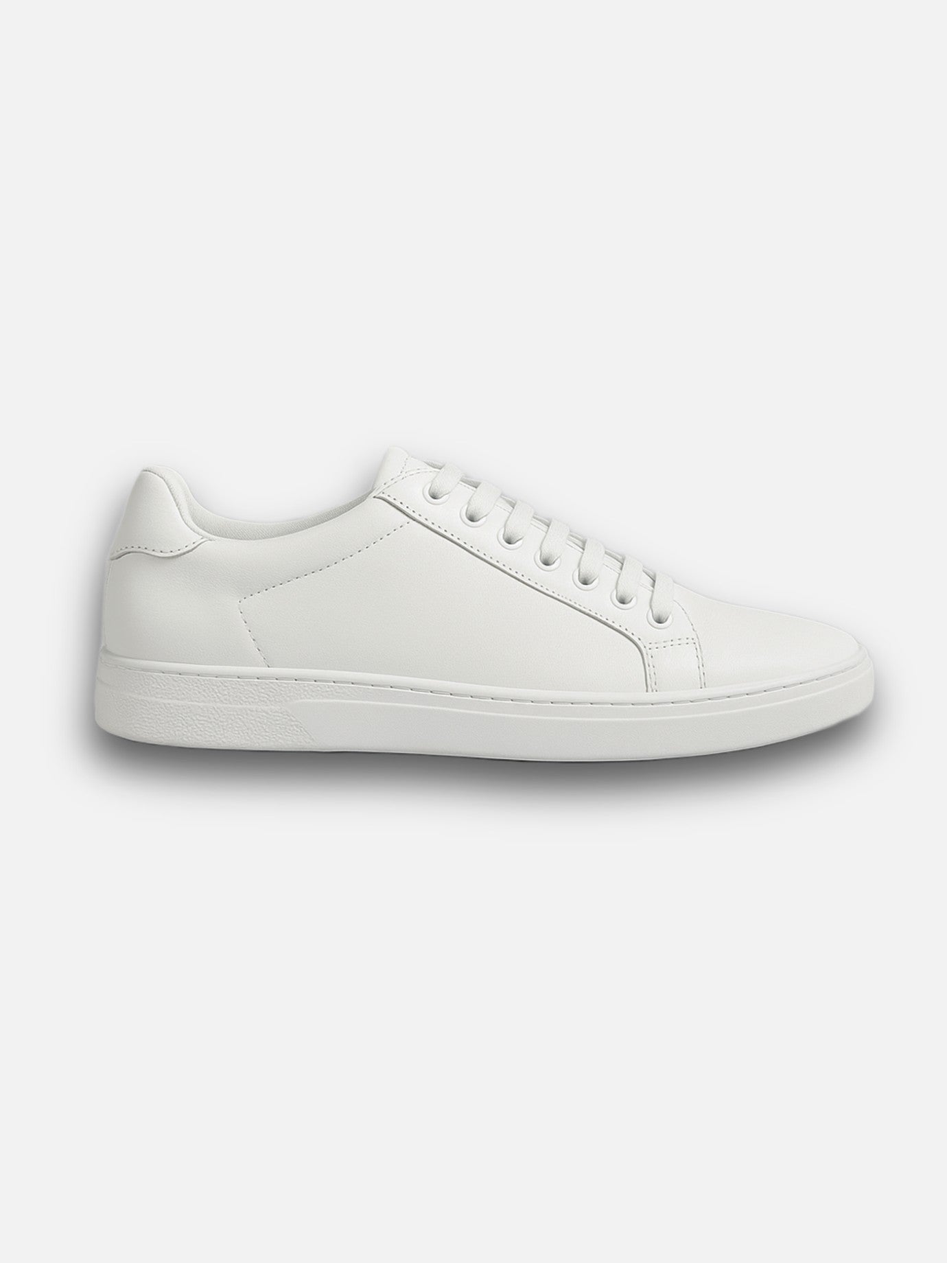 WHITE LEATHER SNEAKERS