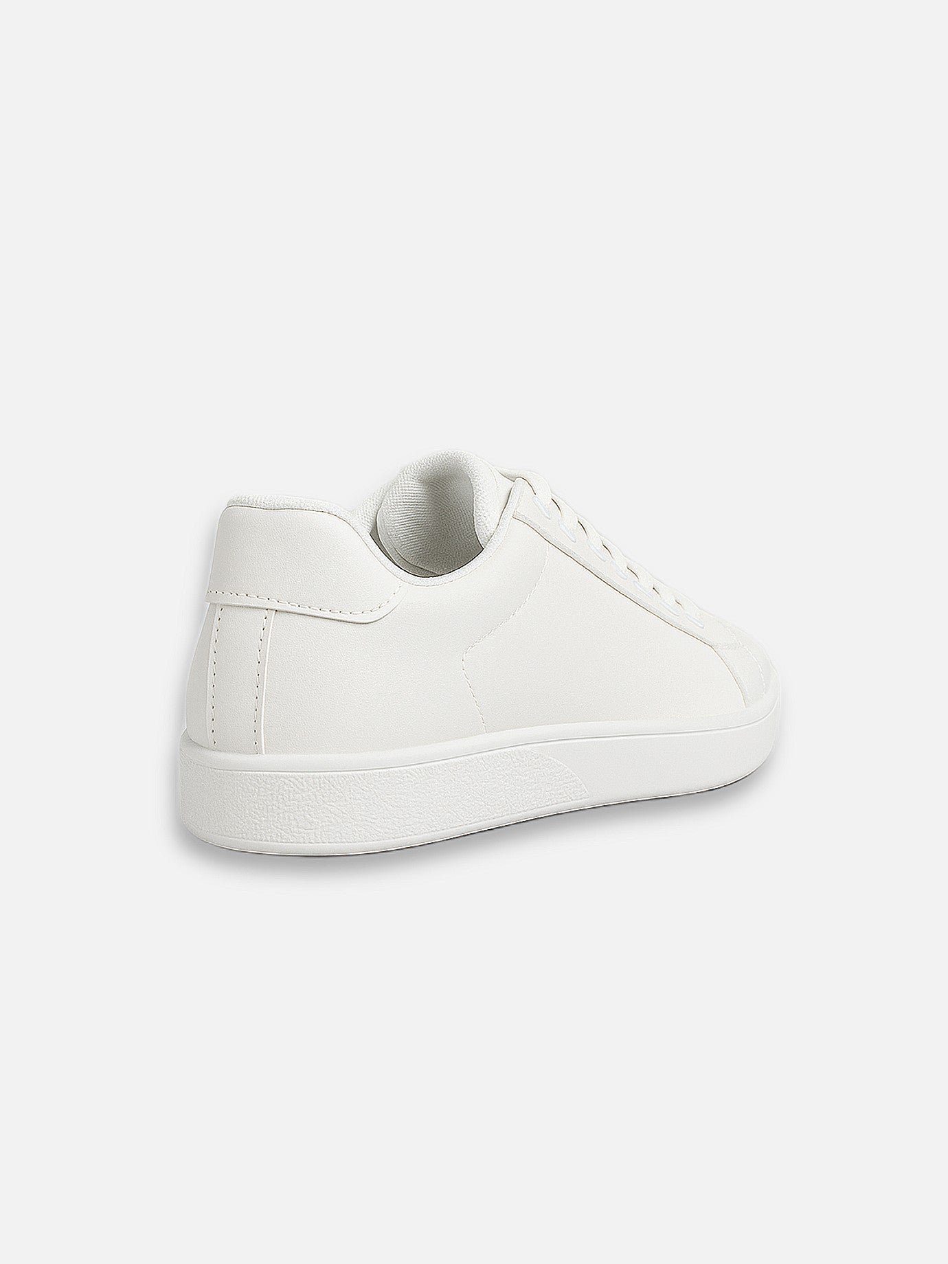 WHITE LEATHER SNEAKERS