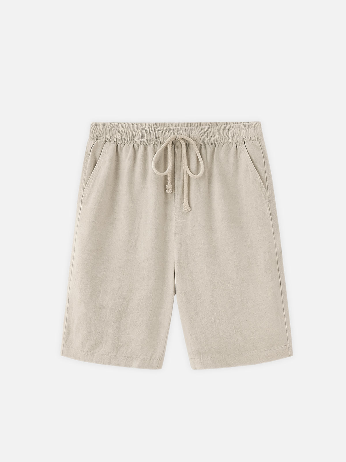 BREATHABLE LINEN SHORTS